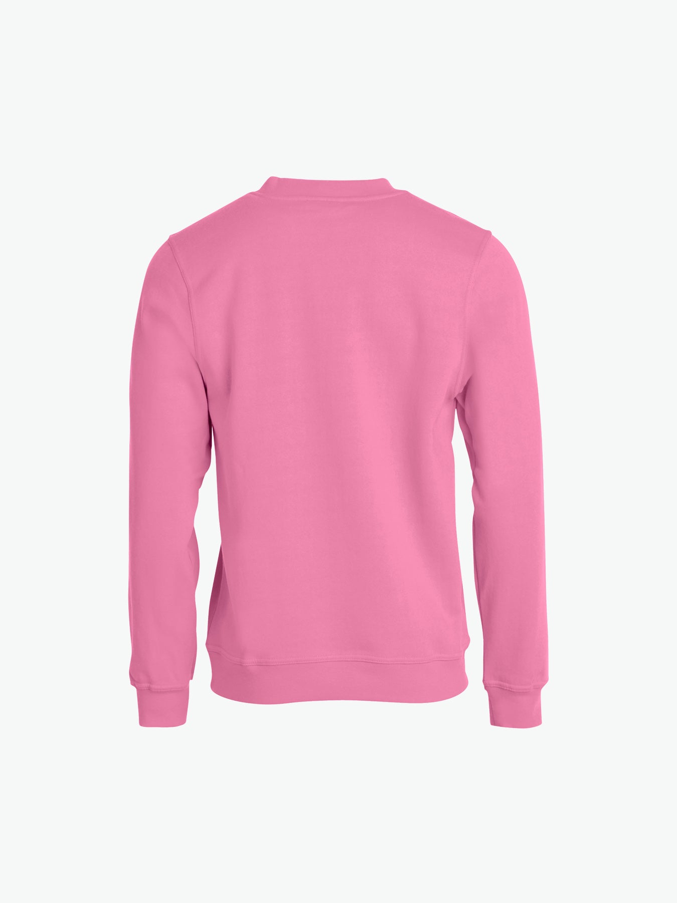 Clique Basic Roundneck - Helder Roze Sweater Clique