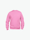Clique Basic Roundneck - Helder Roze Sweater Clique XS