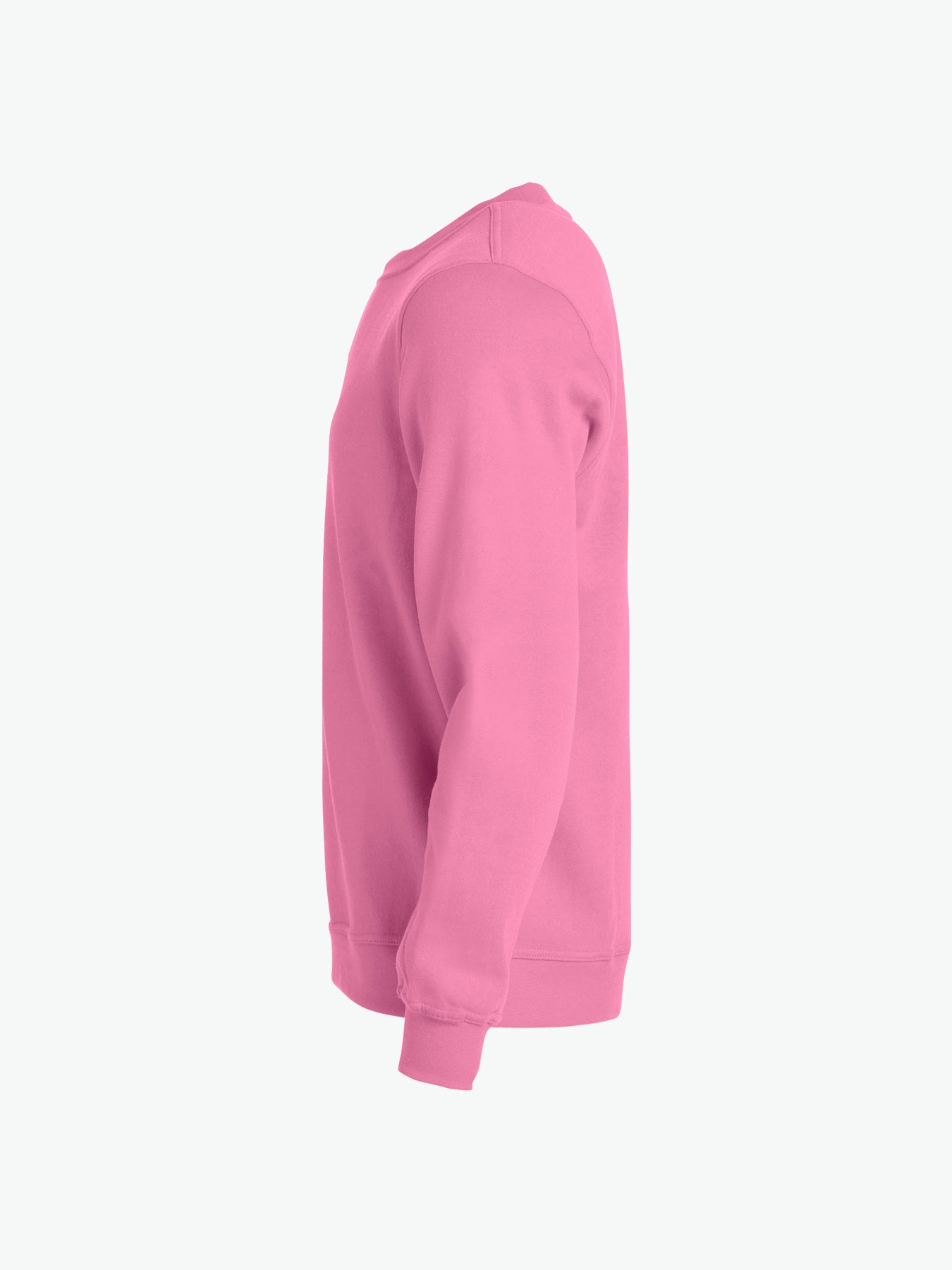 Clique Basic Roundneck - Helder Roze Sweater Clique