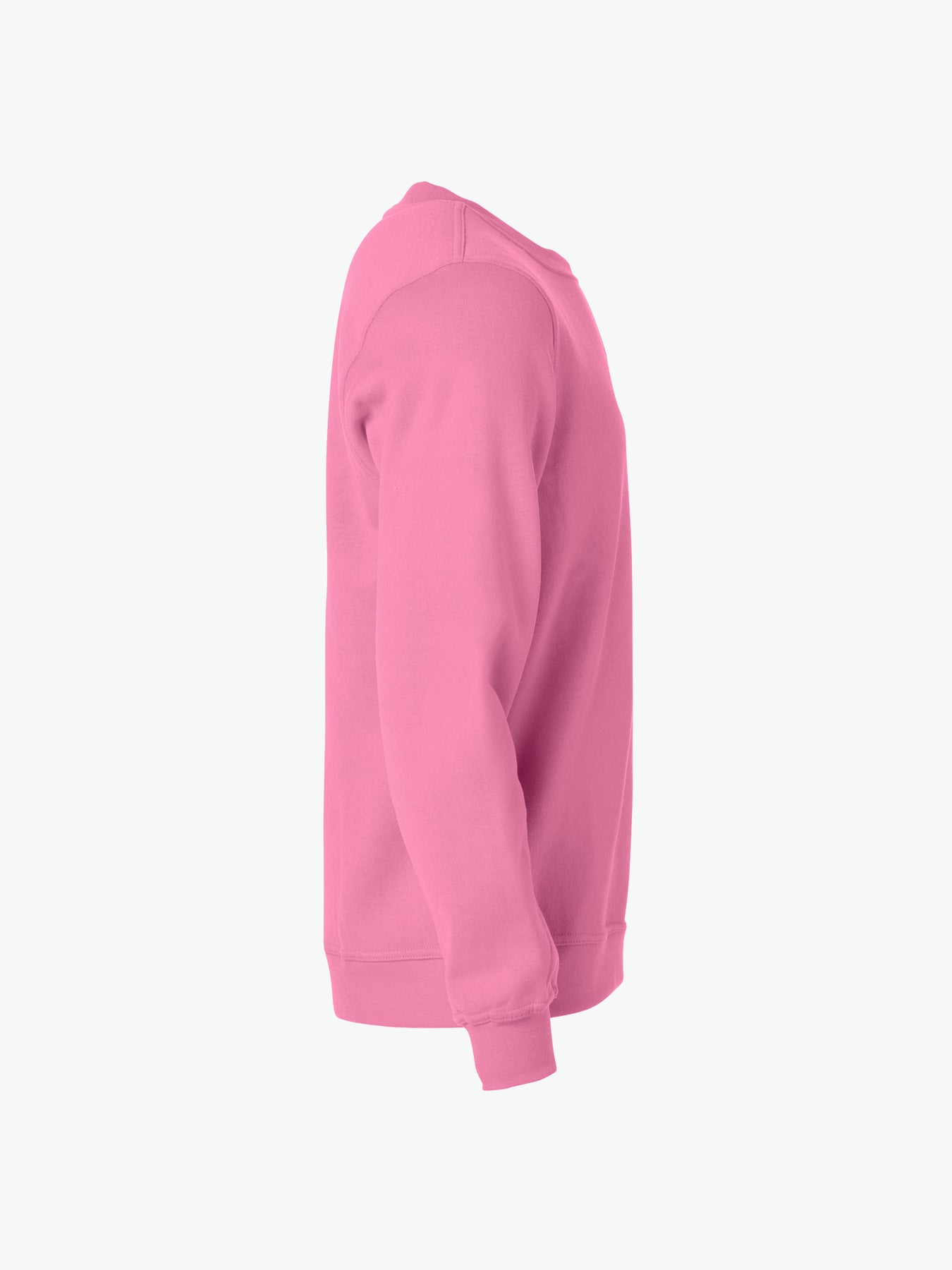 Clique Basic Roundneck - Helder Roze Sweater Clique
