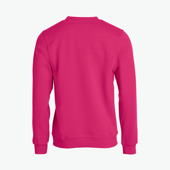 Clique Basic Roundneck - Helder Kersen Sweater Clique