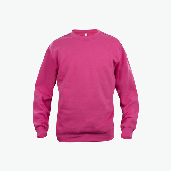 Clique Basic Roundneck - Helder Kersen Sweater Clique XS