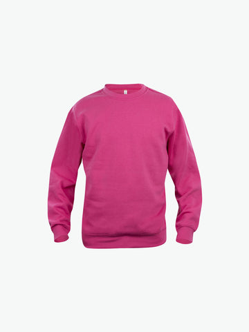 Clique Basic Roundneck - Helder Kersen Sweater Clique XS
