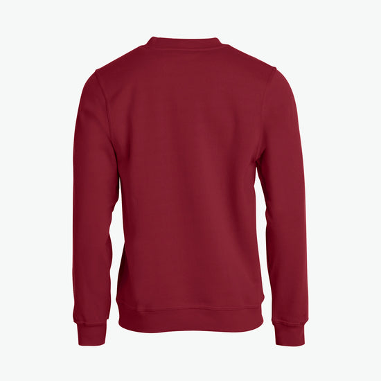 Clique Basic Roundneck - Bordeaux Sweater Clique
