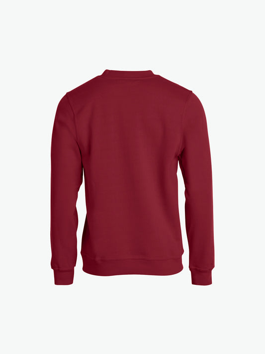Clique Basic Roundneck - Bordeaux Sweater Clique