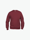 Clique Basic Roundneck - Bordeaux Sweater Clique XS