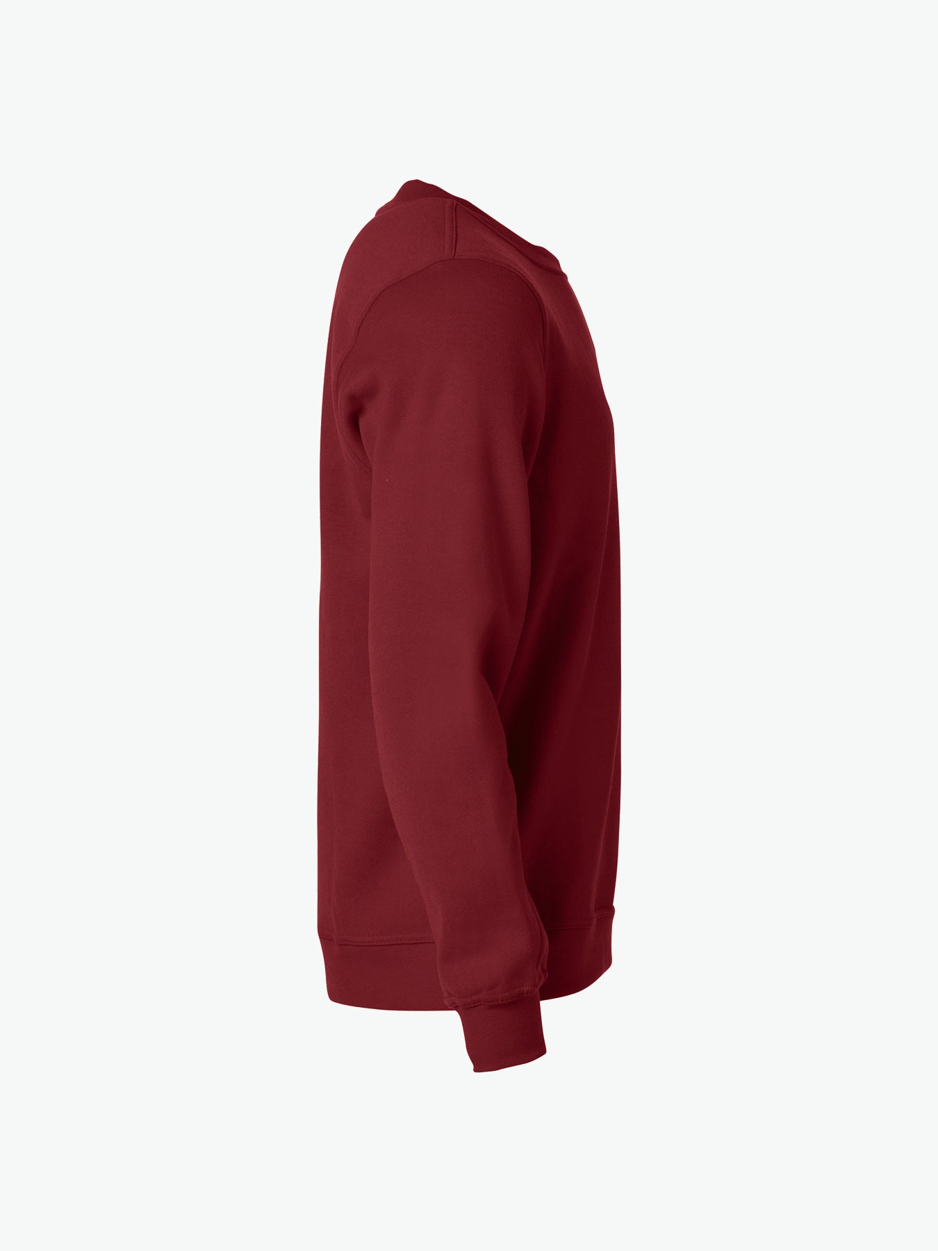 Clique Basic Roundneck - Bordeaux Sweater Clique