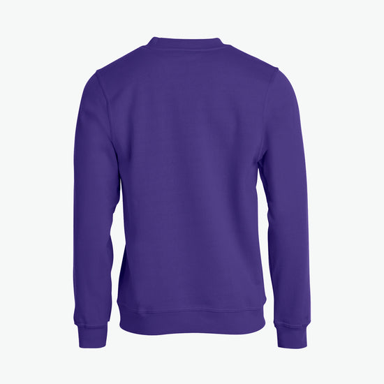 Clique Basic Roundneck - Helder Lila Sweater Clique