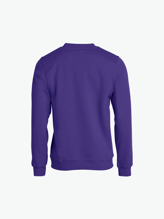 Clique Basic Roundneck - Helder Lila Sweater Clique