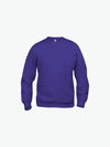 Clique Basic Roundneck - Helder Lila Sweater Clique XS