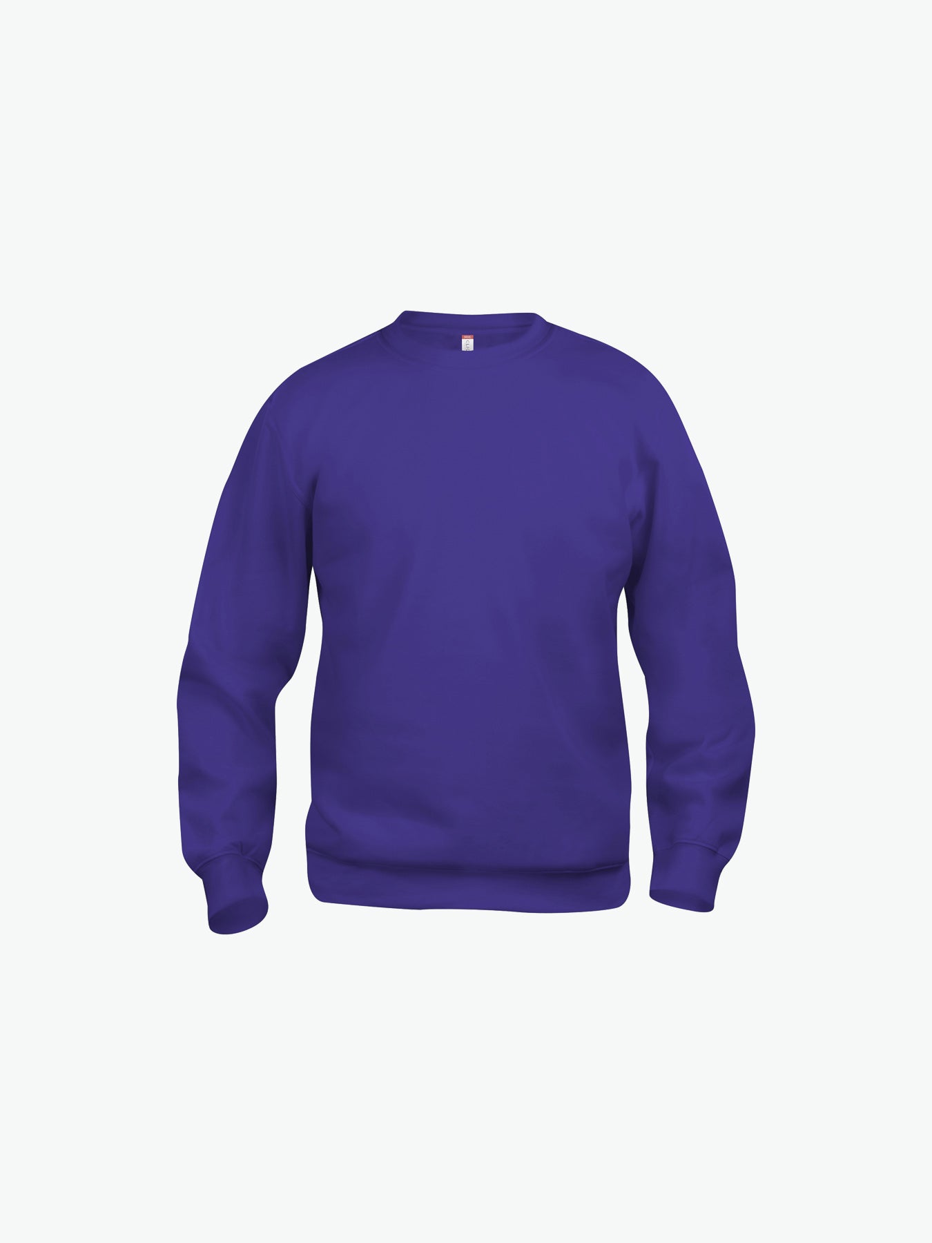 Clique Basic Roundneck - Helder Lila Sweater Clique XS