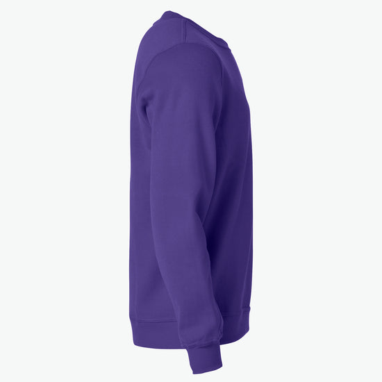 Clique Basic Roundneck - Helder Lila Sweater Clique