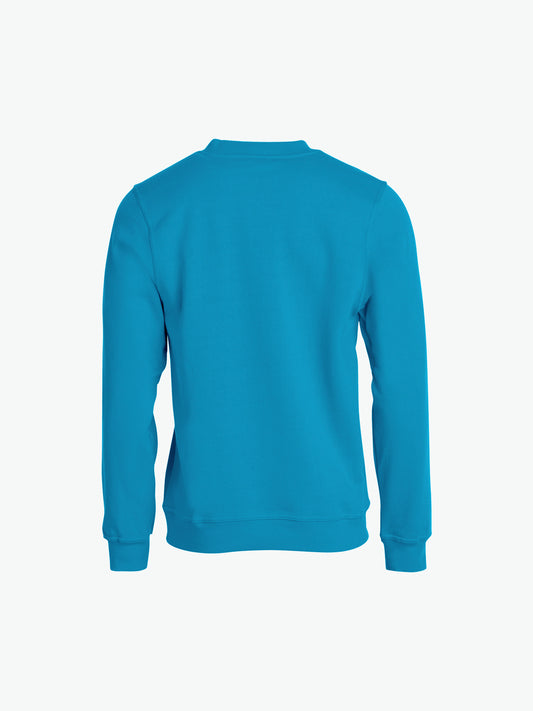 Clique Basic Roundneck - Turquoise Sweater Clique