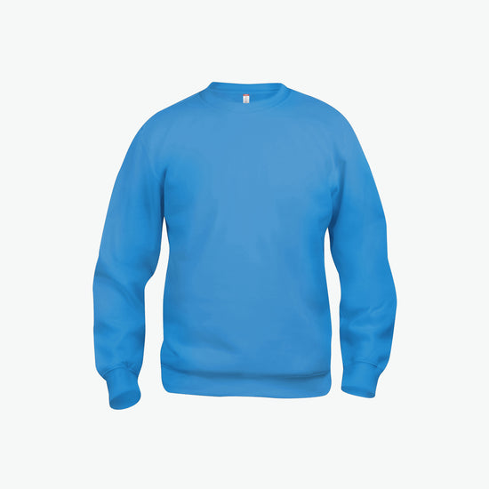 Clique Basic Roundneck - Turquoise Sweater Clique XS