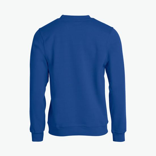 Clique Basic Roundneck - Blauw Sweater Clique