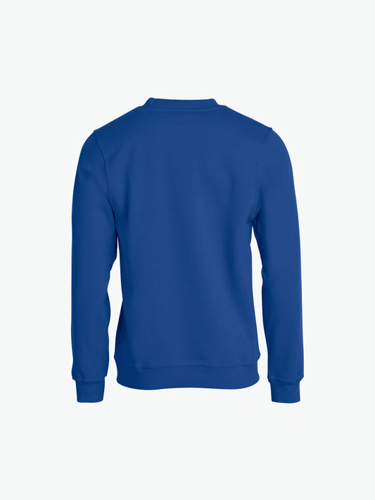 Clique Basic Roundneck - Blauw Sweater Clique