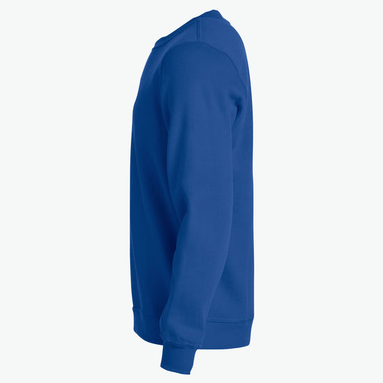 Clique Basic Roundneck - Blauw Sweater Clique