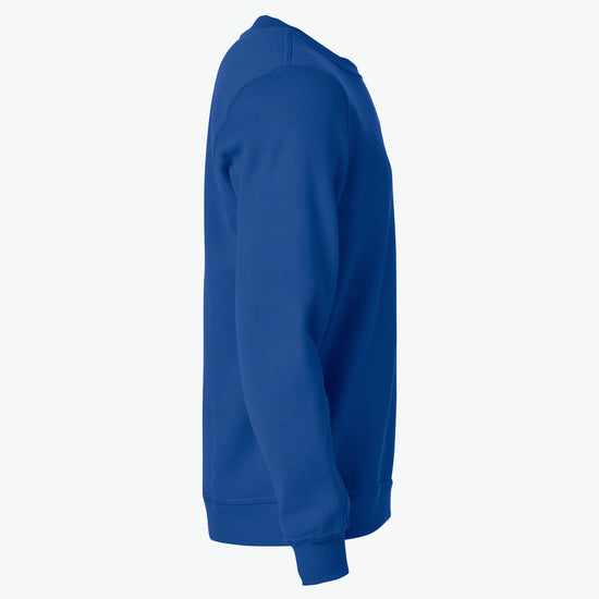 Clique Basic Roundneck - Blauw Sweater Clique