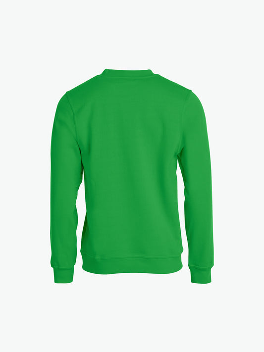 Clique Basic Roundneck - Appelgroen Sweater Clique