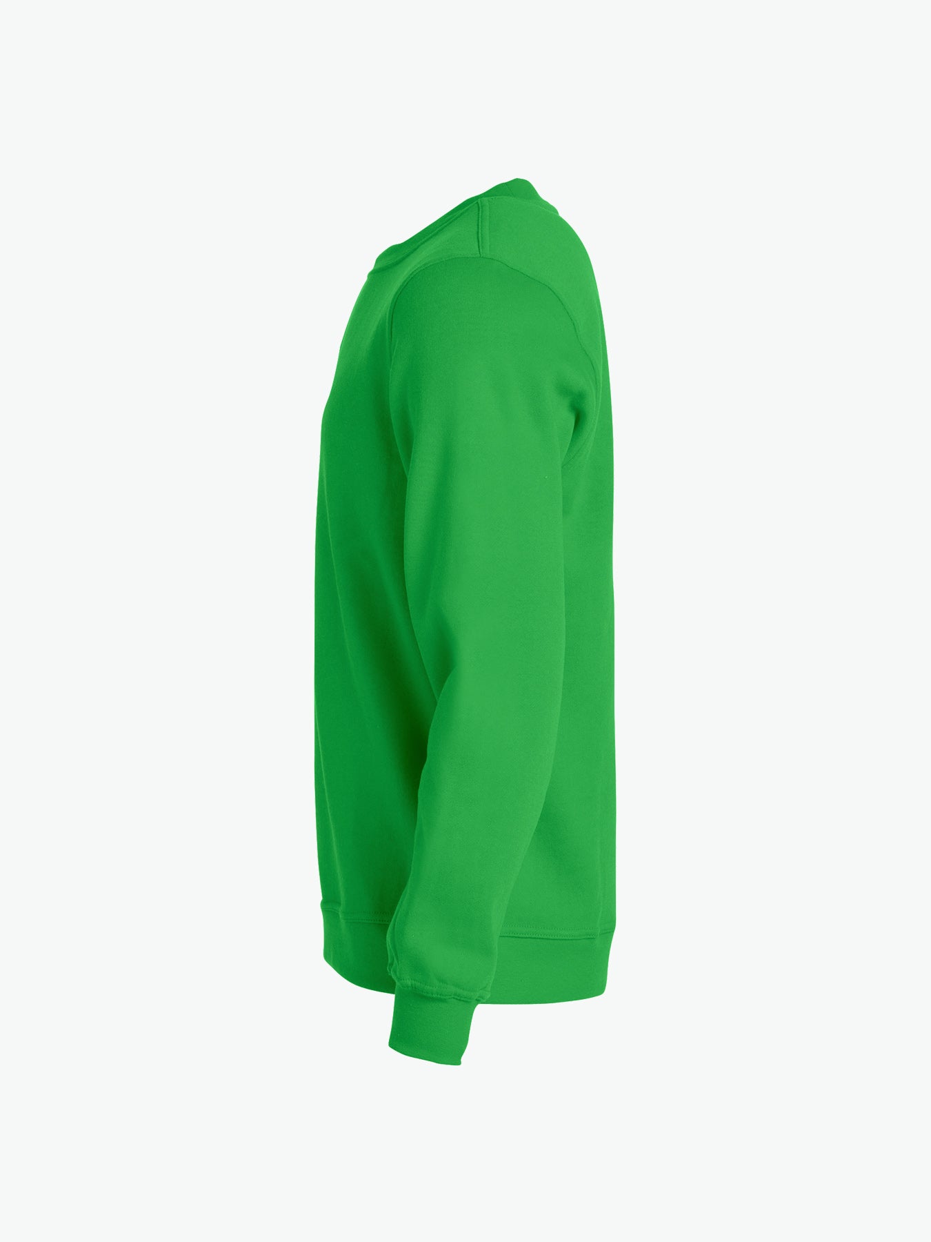 Clique Basic Roundneck - Appelgroen Sweater Clique