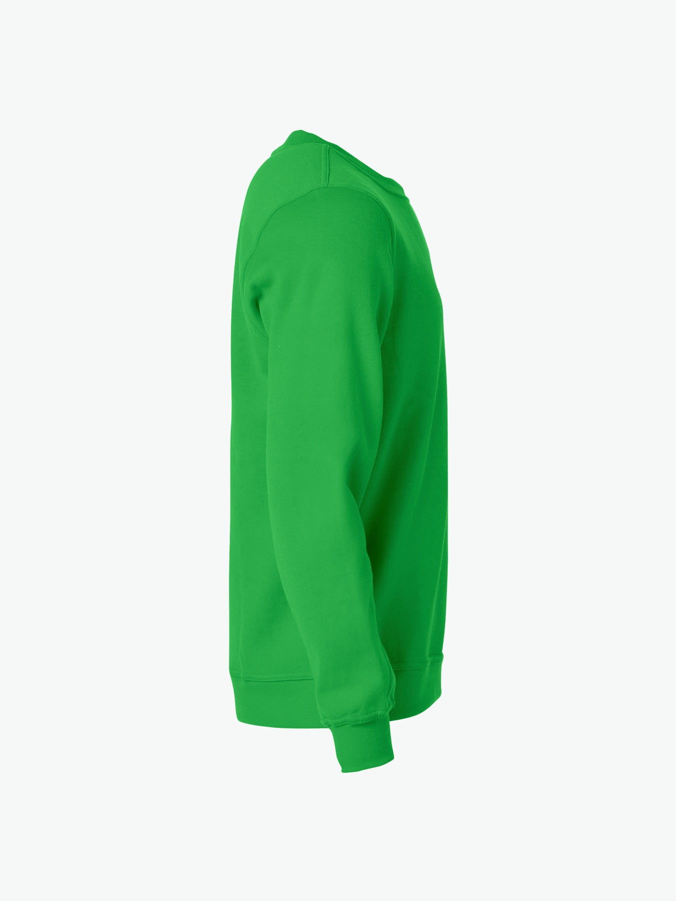 Clique Basic Roundneck - Appelgroen Sweater Clique