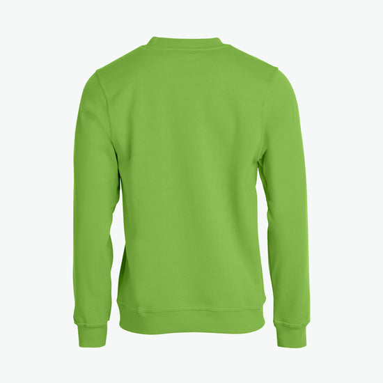 Clique Basic Roundneck - Lichtgroen Sweater Clique