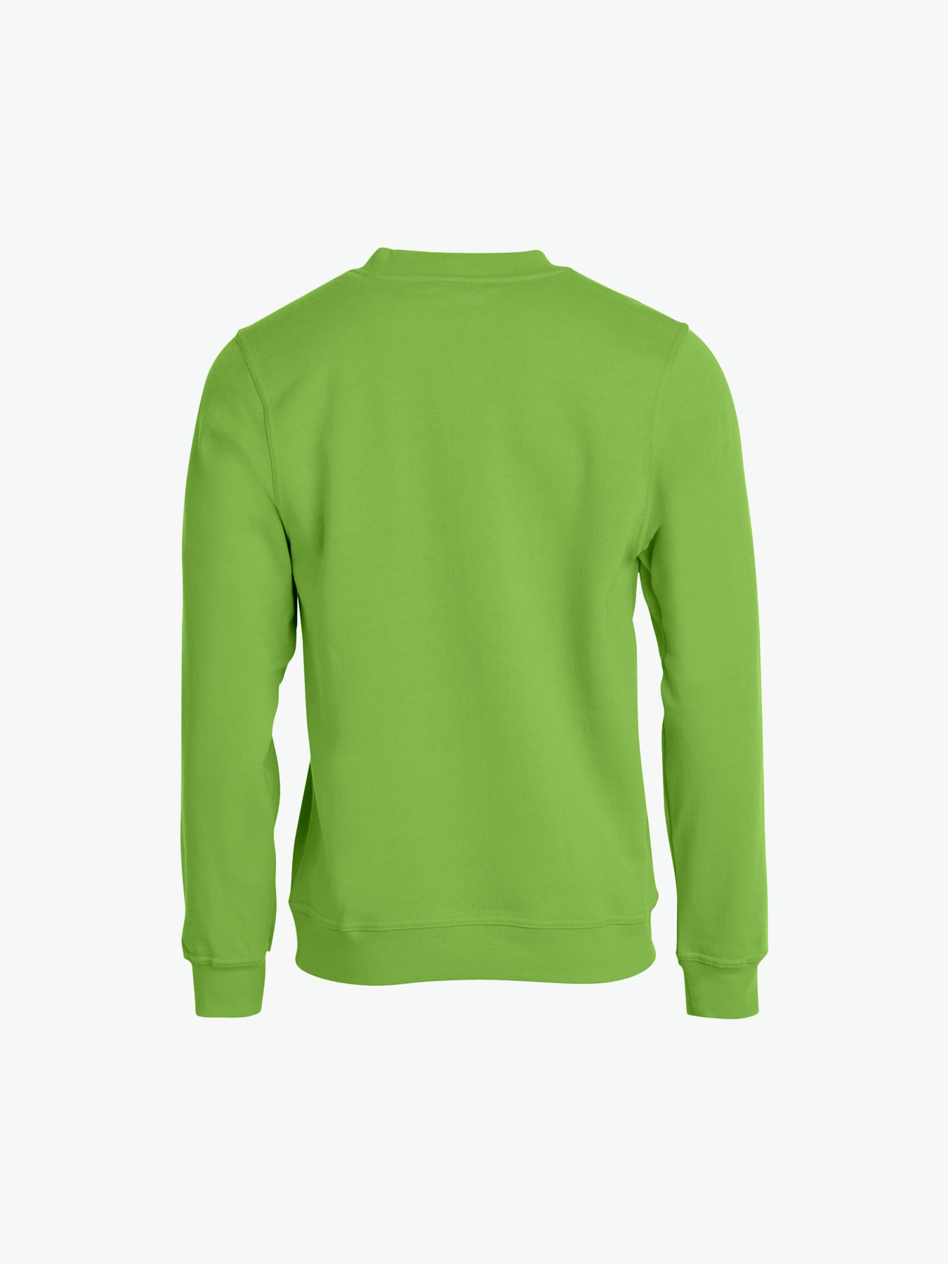 Clique Basic Roundneck - Lichtgroen Sweater Clique