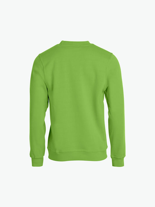 Clique Basic Roundneck - Lichtgroen Sweater Clique