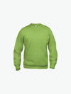 Clique Basic Roundneck - Lichtgroen Sweater Clique XS