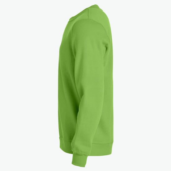 Clique Basic Roundneck - Lichtgroen Sweater Clique