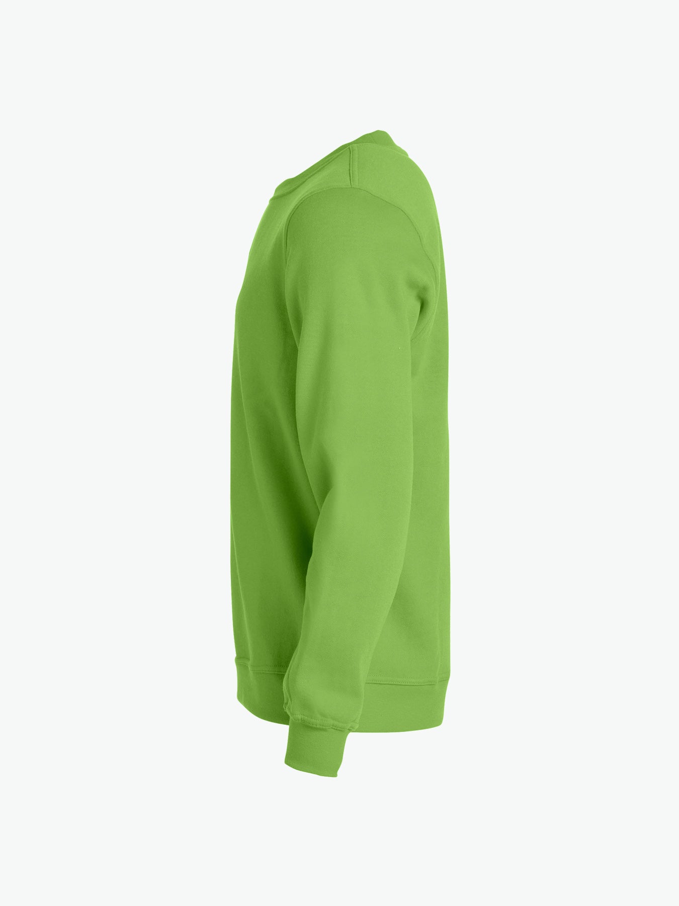 Clique Basic Roundneck - Lichtgroen Sweater Clique