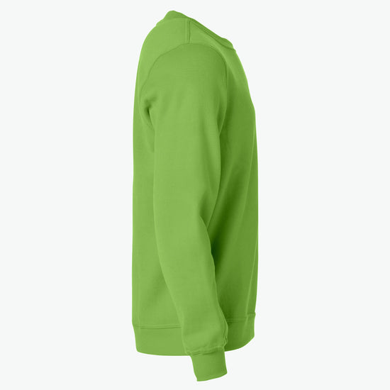 Clique Basic Roundneck - Lichtgroen Sweater Clique