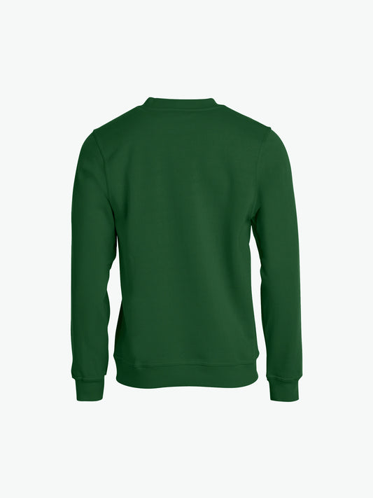 Clique Basic Roundneck - Flessengroen Sweater Clique