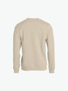 Clique Basic Roundneck - Licht Khaki Sweater Clique