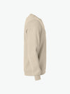 Clique Basic Roundneck - Licht Khaki Sweater Clique