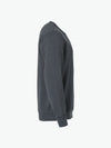 Clique Basic Roundneck - Antraciet Melange Sweater Clique