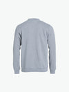 Clique Basic Roundneck - Grijsmelange Sweater Clique