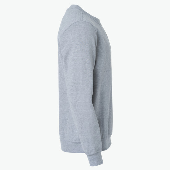 Clique Basic Roundneck - Grijsmelange Sweater Clique