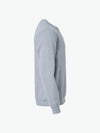 Clique Basic Roundneck - Grijsmelange Sweater Clique