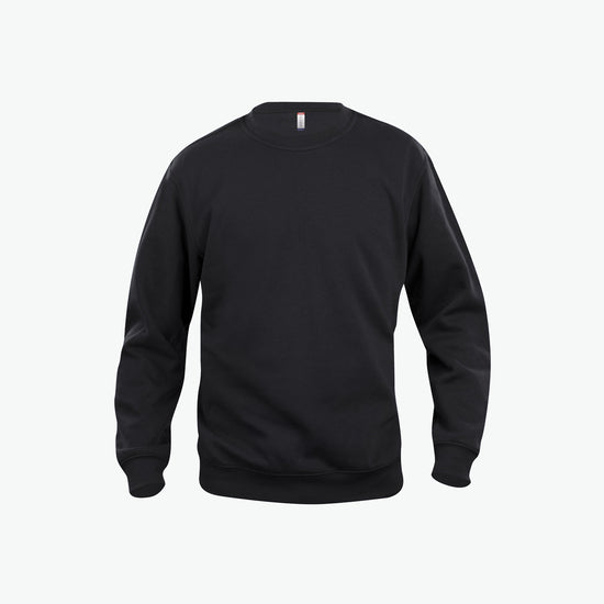 Clique Basic Roundneck - Zwart Sweater Clique XS