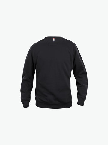 Clique Basic Roundneck - Zwart Sweater Clique XS