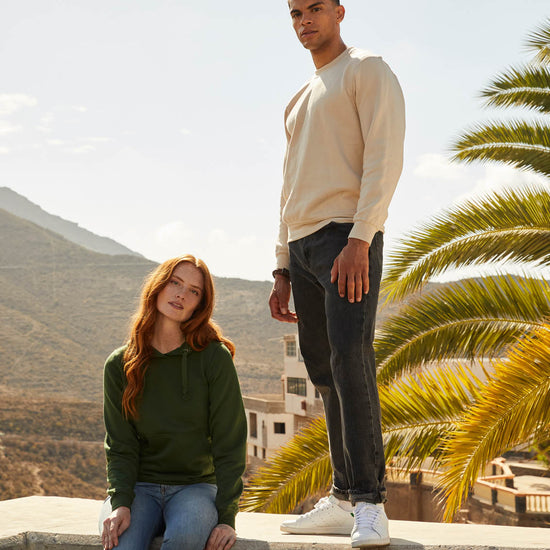 Clique Basic Hoody - Wit Hoodie Clique