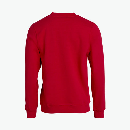 Clique Basic Roundneck - Rood Sweater Clique
