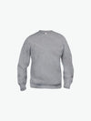 Clique Basic Roundneck - Grijsmelange Sweater Clique XS