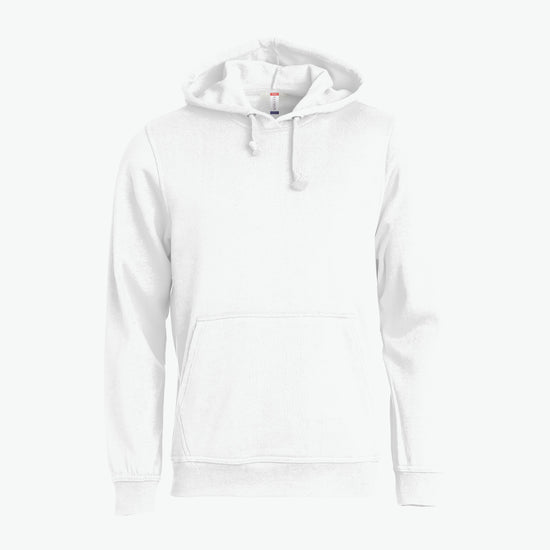 Clique Basic Hoody - Wit Hoodie Clique XS