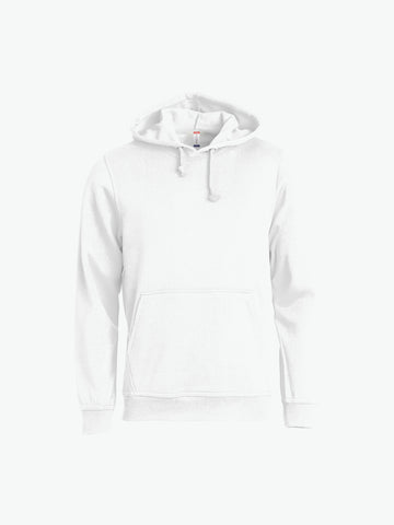 Clique Basic Hoody - Wit Hoodie Clique XS