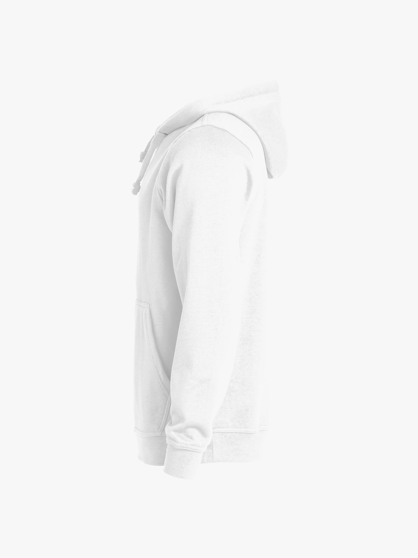 Clique Basic Hoody - Wit Hoodie Clique