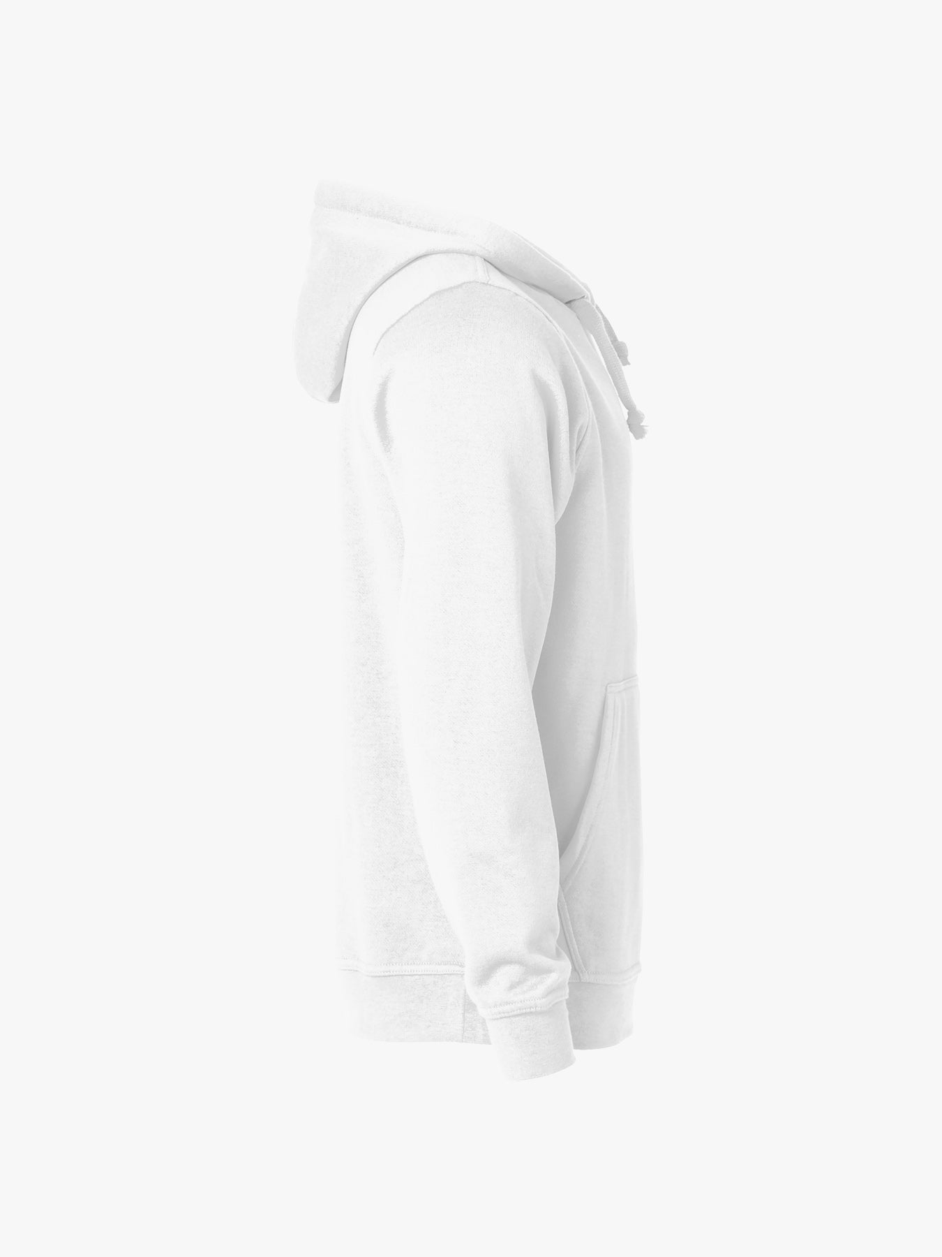 Clique Basic Hoody - Wit Hoodie Clique