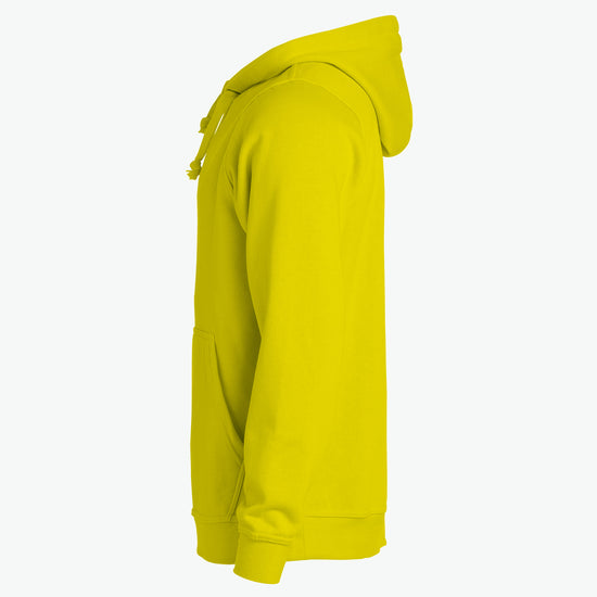 Clique Basic Hoody - Signaalgeel Hoodie Clique