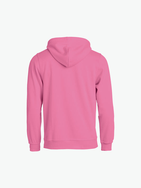 Clique Basic Hoody - Helder Roze Hoodie Clique